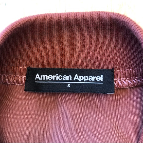 American Apparel Light Bomber Jacket/Womens/Size Small - Picture 6 of 9